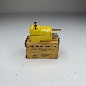 Hubbell 5965VY Electrical Plug (male)